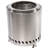 Marijela Round Wood-Burning Stainless Steel Tabletop Smokeless Fire Pit - 8.5" Diameter - White-1024867422-1024867416