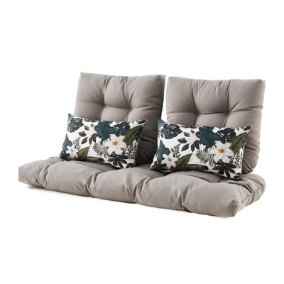 Cassella Outdoor U-Shape Loveseat Cushion Set Of 5