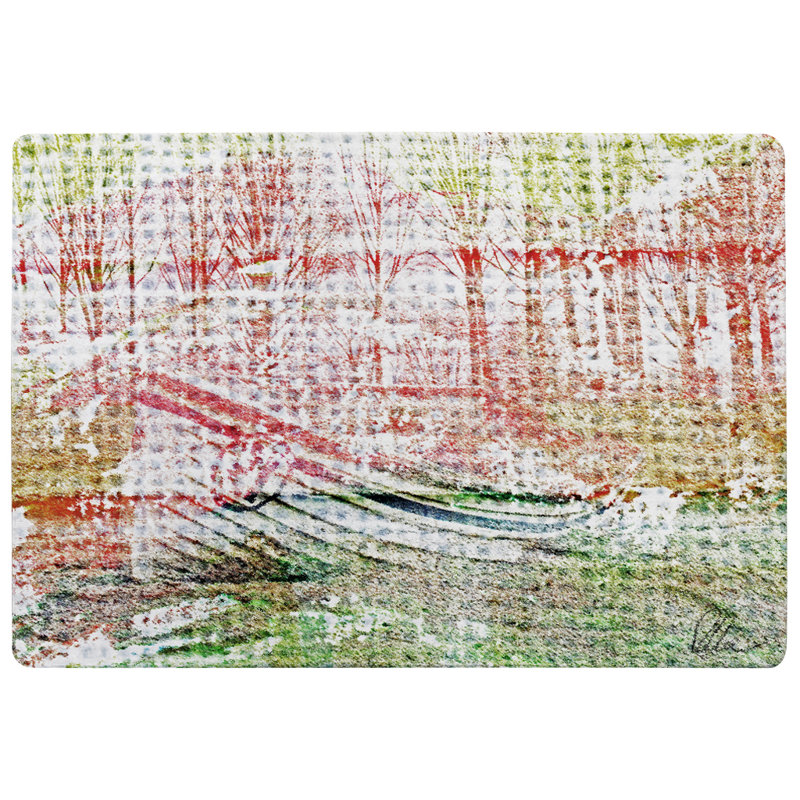 Lian Shag Area Rug, Rectangle 60 x 110cm