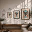 Ceremonial Bull Boho - Print-1867434764-1867434765
