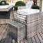 Theone 10 - Person Patio Dining Set with Rectangular Table , Cushions Included-744192095