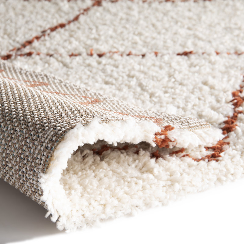 Tilly-Mae Moroccan Shag Area Rug, Rectangle 160 x 230cm