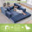 6-Piece Modular Cloud Sofa-1009953863