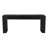 72" Charcoal Solid Wood Distressed Frame Console Table