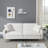 74.41"Teddy Velvet Sofa Bed