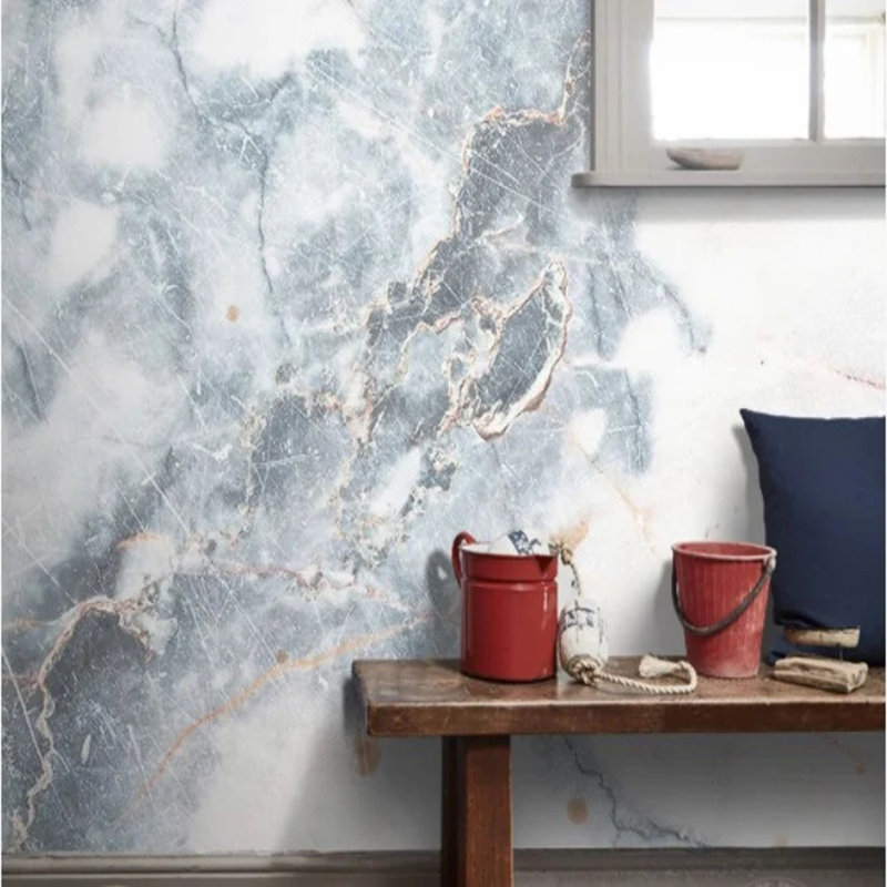 Arctic Marble Flow, 114" L x 204" W