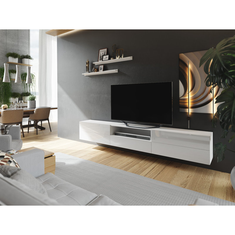 Jahidul TV Stand for TVs up to 70", White
