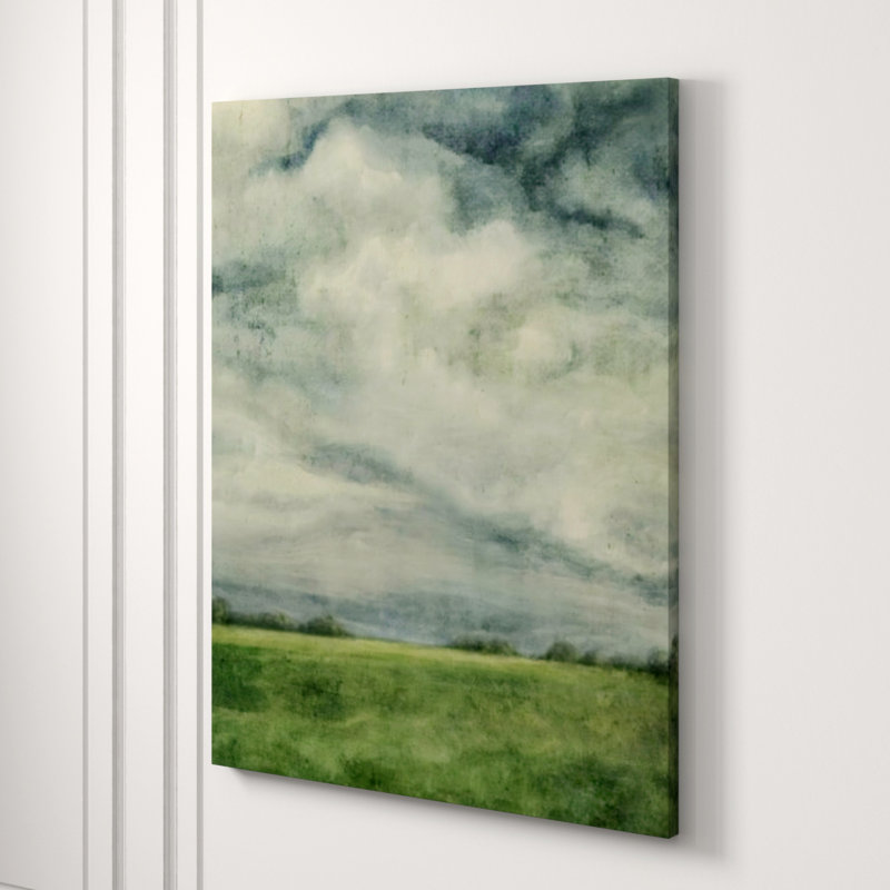 Blurred Painting by D’Alessandro Léon, Image Brush Gel, 52" H x 40" W