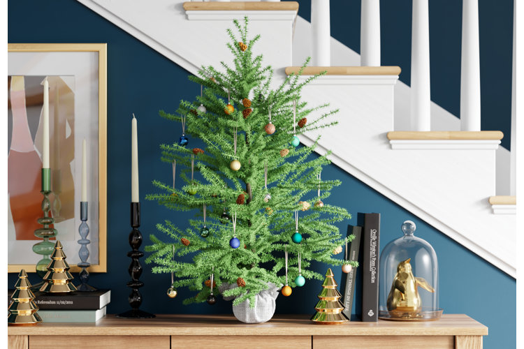 Miniature Christmas Trees, Miniature Christmas Tree, Fairy Garden  Accessories, Bottle Brush Vintage Style Trees Ornaments, Mini X-mas Tree 