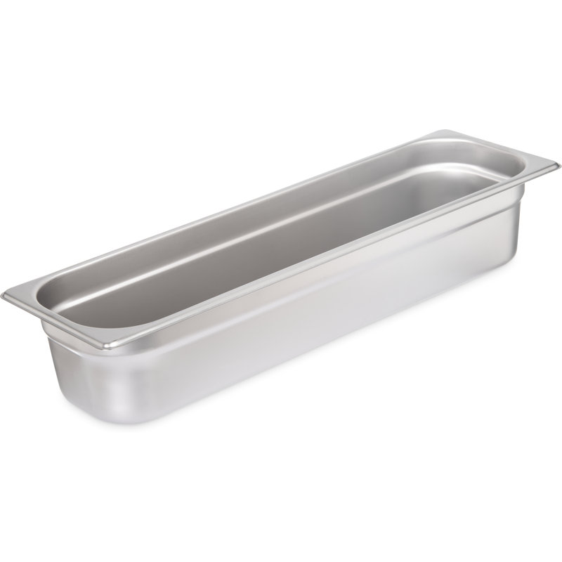 Carlisle Food Service Products DuraPan™ 1.5 Gallons Rectangle Stainless Steel Food Storage Container