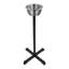 Support de craie pour gymnase avec bol, support de craie sur pied 42,3 po