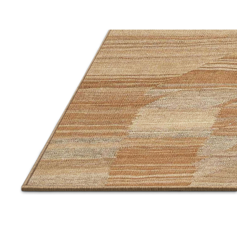Tapis brun contemporain, Rectangle 7 pi x 10 pi
