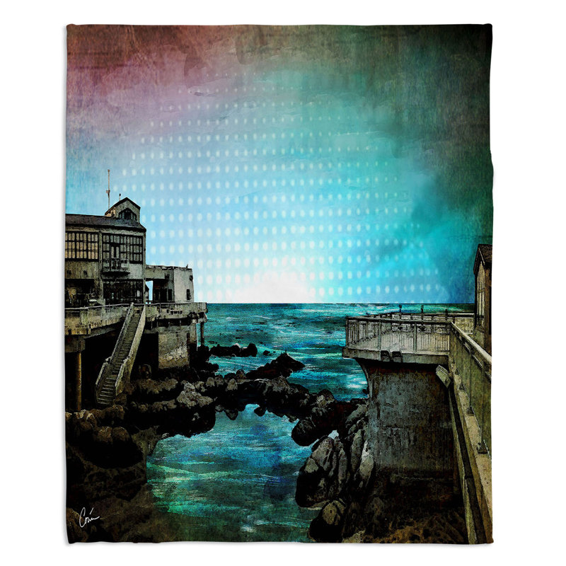 Hand Woven Throw Blanket, 68" x 80"