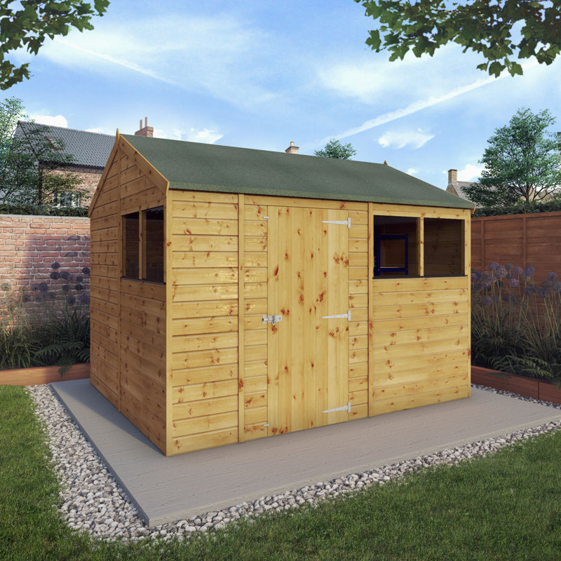 Mercia 10 x 8ft Shiplap Apex Shed