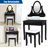 Ensemble coiffeuse et tabouret Johnny-31272148
