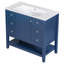 Meuble-lavabo 36 po avec lavabo, 1 armoire et 3 tiroirs