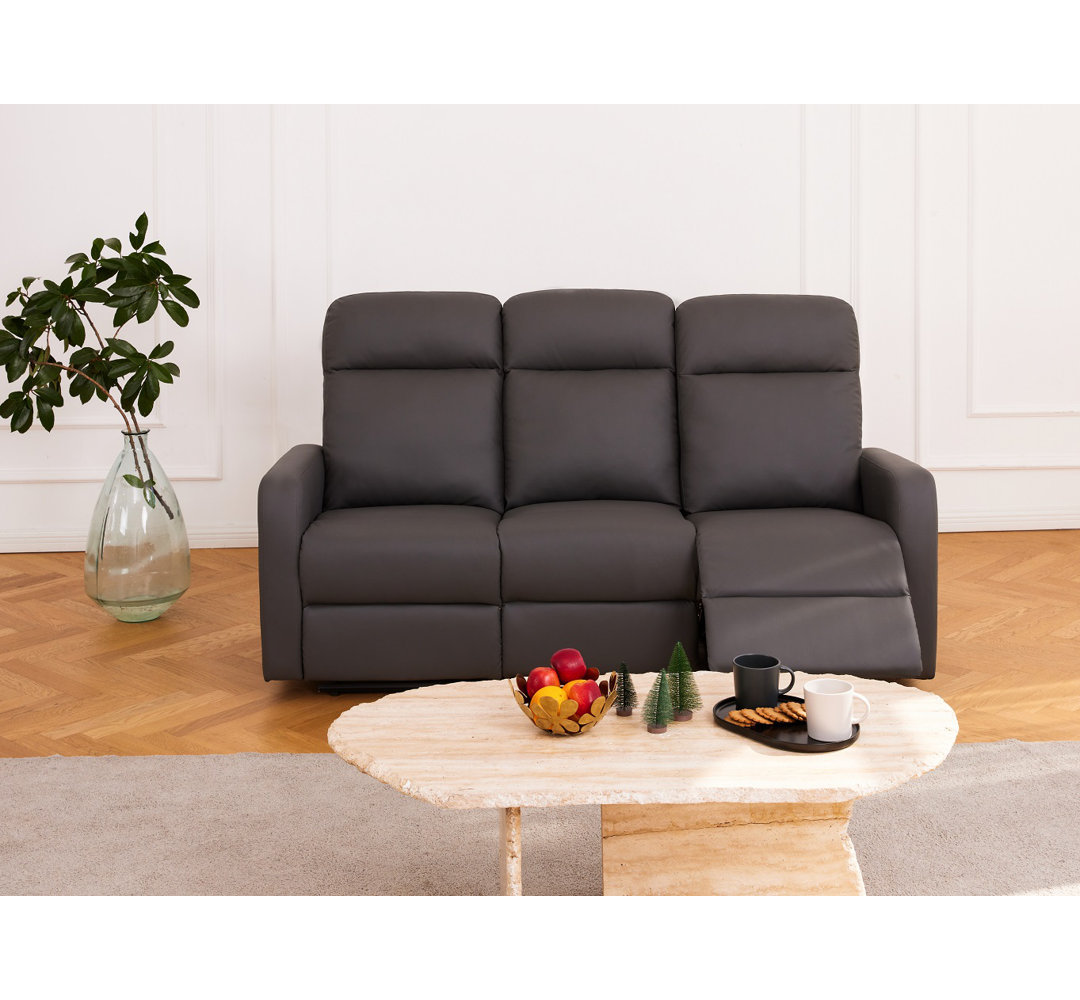 2-Sitzer Sofa Cantrall aus Kunstleder