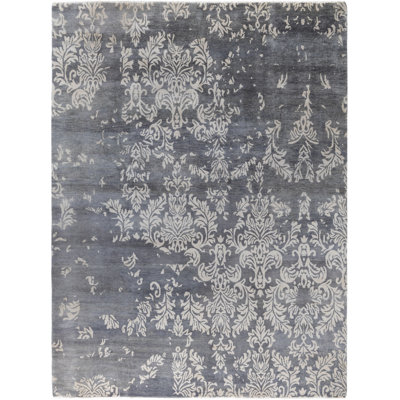 Overdyed One-of-a-Kind 8' 10" X 11' 10" Hand Knotted Area Rug
