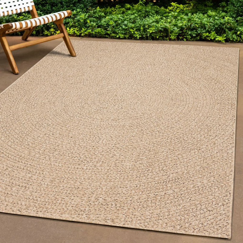 Howery Solid Colour Area Rug, Rectangle 240 x 340cm