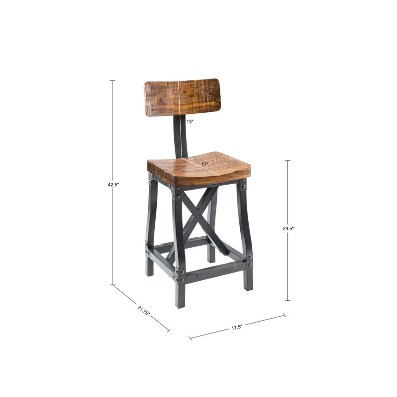 Barstool With Back