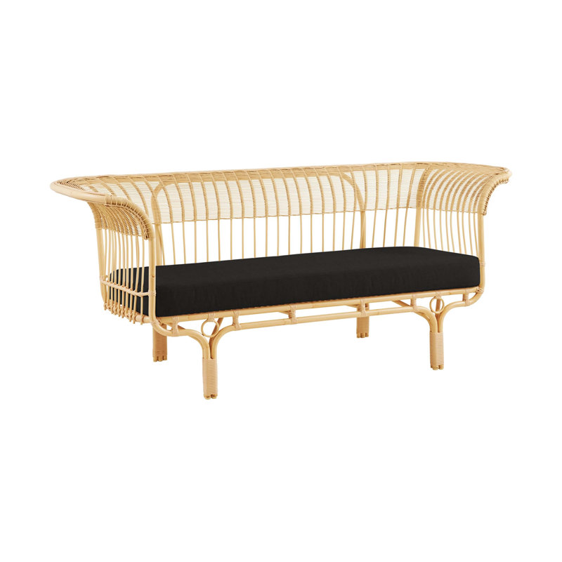 Franco Albini Belladonna Outdoor Sofa, Sailcloth Shade, Natural