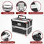Organisateur de voyage portable avec boîte de maquillage et miroir