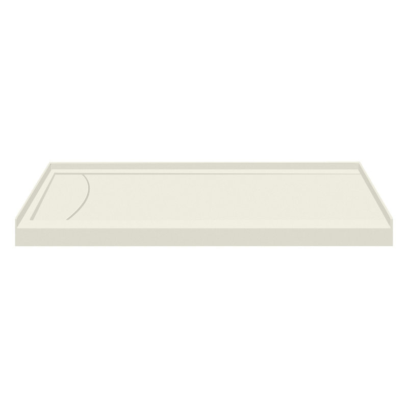 Base de remplacement pour baignoire à surface solide en fonte 60 po x 32 po Transolide, Gauche, Camée