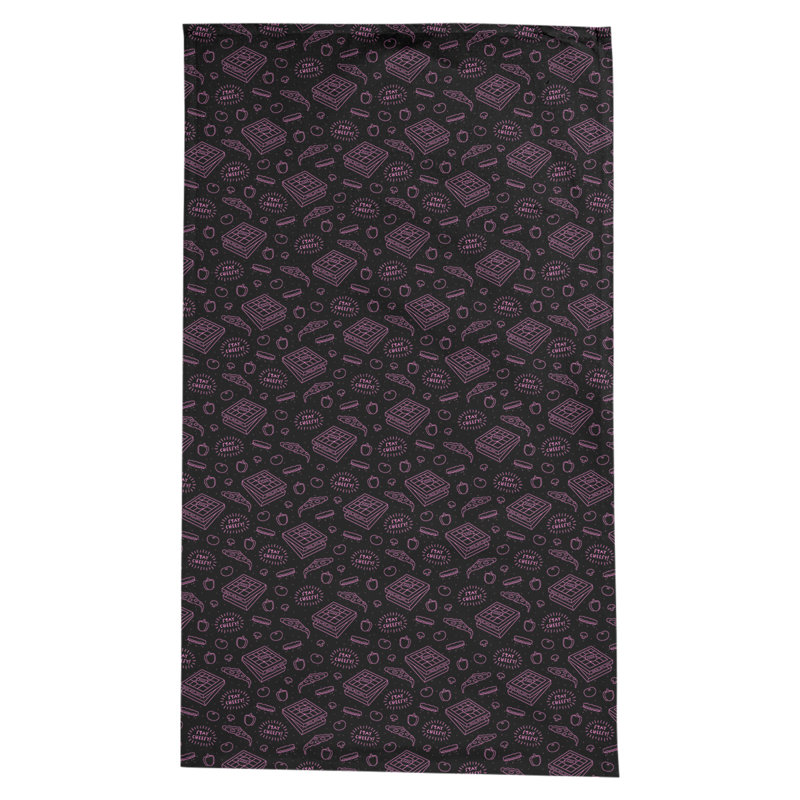 Nappe pizza Avicia, Noir / rose