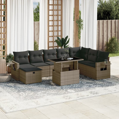 Ensemble de canapé de jardin Vidaxl