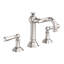 Jacobean Widespread Bathroom Faucet with Drain Assembly-1489982031