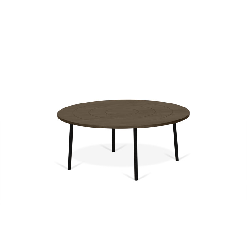 Ply Four Leg Coffee Table, Walnut