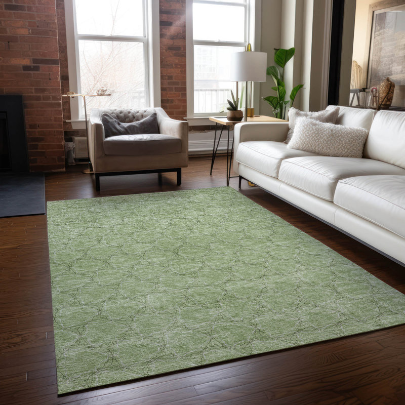  Chayden Area Rug with Non-Slip Backing, Rectangle 10' x 14'