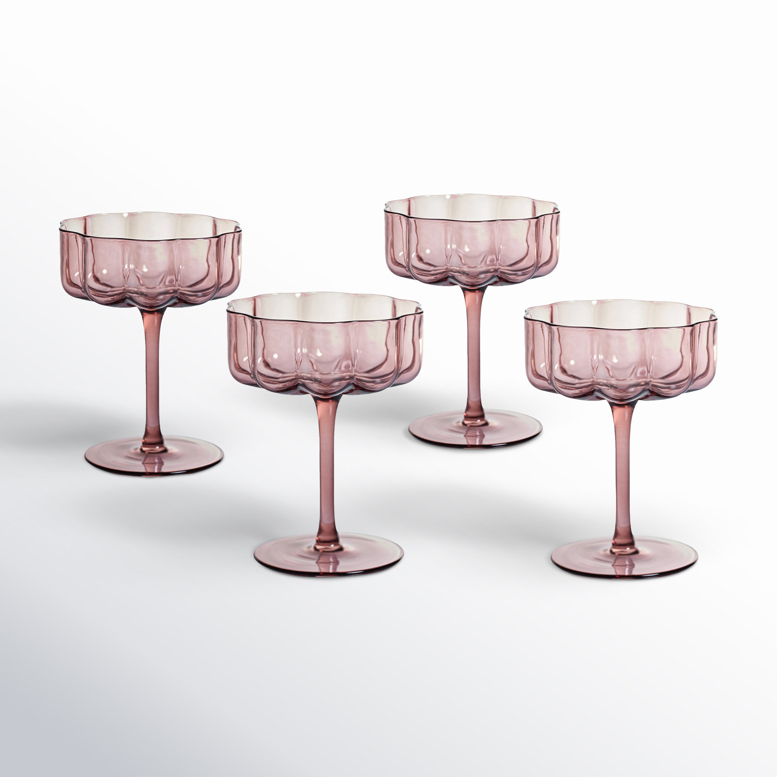 Everly Quinn Reinhard Coupe Glasses - Thumbnail 2