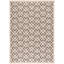 Tapis d'intérieur / extérieur gris / os tissé à plat à la main Arneshia-161823751