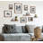 Helf Wood Beveled Picture Frame - Set of 10 with Mat-652727207
