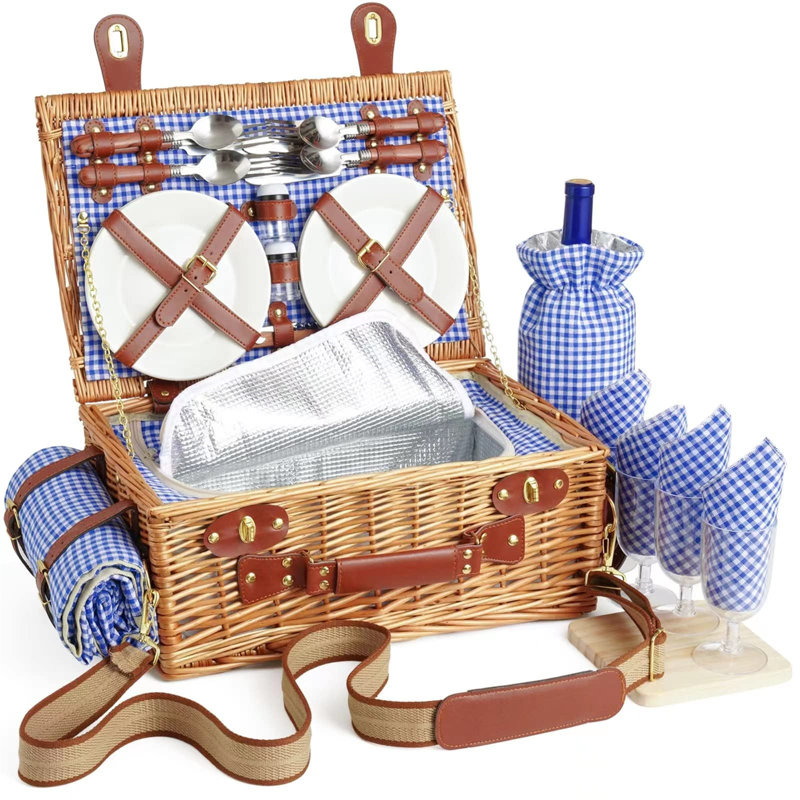Wicker Picnic Basket