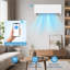 19 SEER2  18000 BTU Mini Split AC and Heat Pump, Cools/Heats Up to 1250 Sq.Ft, 230V-127299167