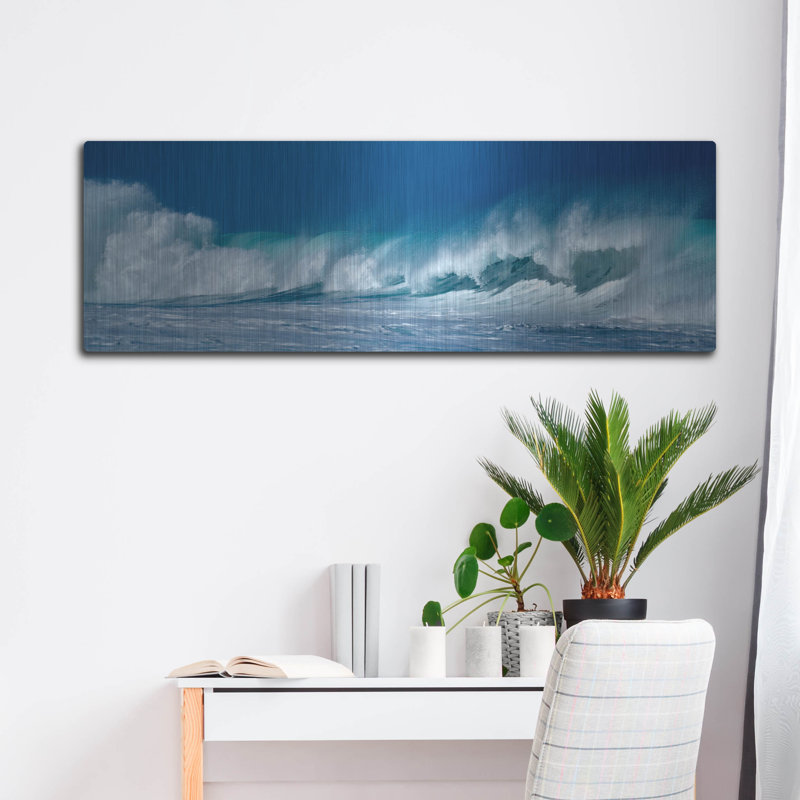 «Wavering» par Dennis Frates, H 16 po x l 48 po