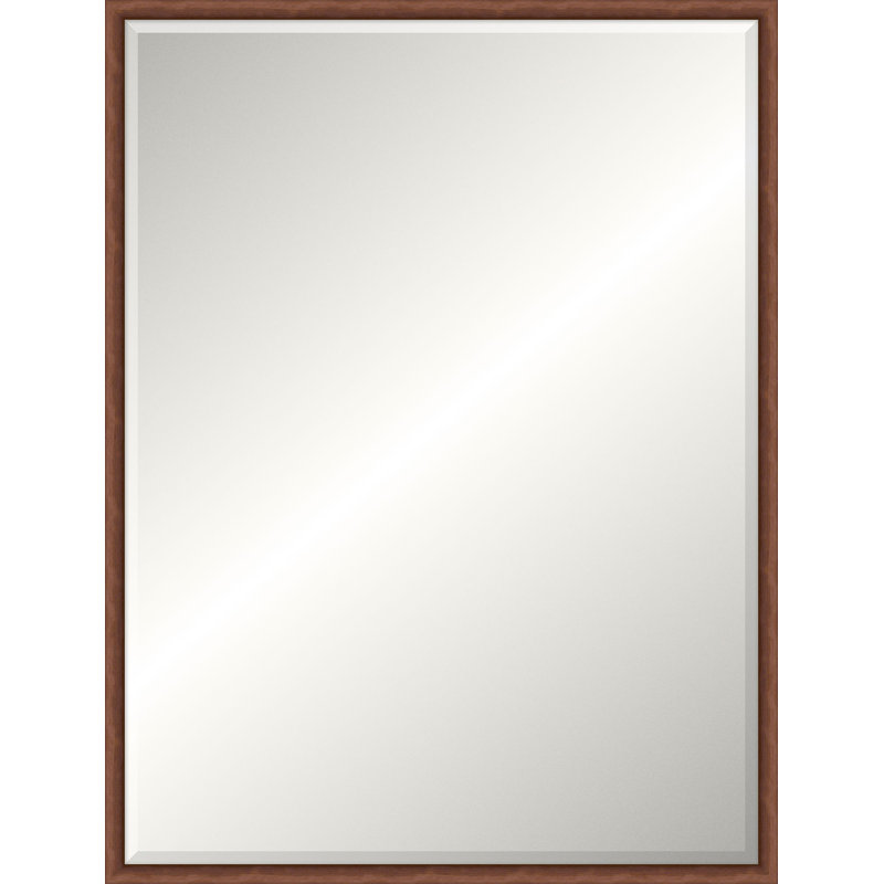 Miroir de plancher en bois massif Dubois, 50 po x 38 po, Rectangle