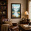 Art mural sur toile Mountain Lake-134028509