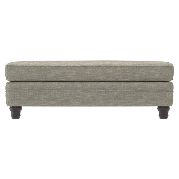 Tarleton 52" Rectangle Standard Ottoman, Blanca, Cream Boucle 1146-002