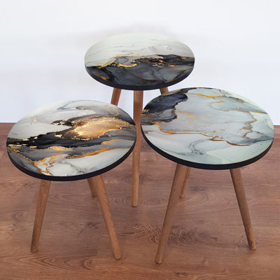 Tables gigognes 3 pieds Arsenault