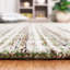 Tapis brun / gris / blanc en laine et coton touffeté à la main Bromaard-1247582637