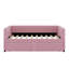 Lit de jour simple tapissier avec 2 tiroirs-1545776451