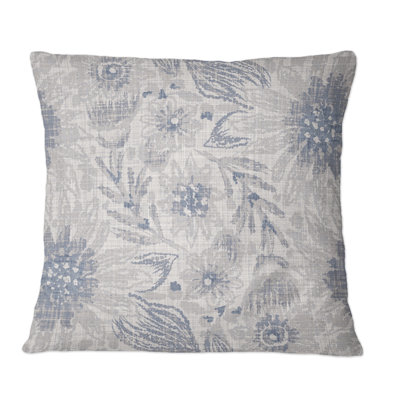 Floral Throw Pillow