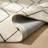 Rug Branch Lenya 8' x 11' (7'10" x 10'10") Beige/Black Trellis Indoor Area Rug, Comtemporary, Medium Pile, Stain-Resistant Carpet - Living Room, Bedroom, Dining Room, and Kitchen-1181871279