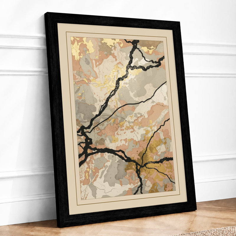 Bare Branch Study Japandi - Print, Black, A3 - 42.0 x 29.7 cm
