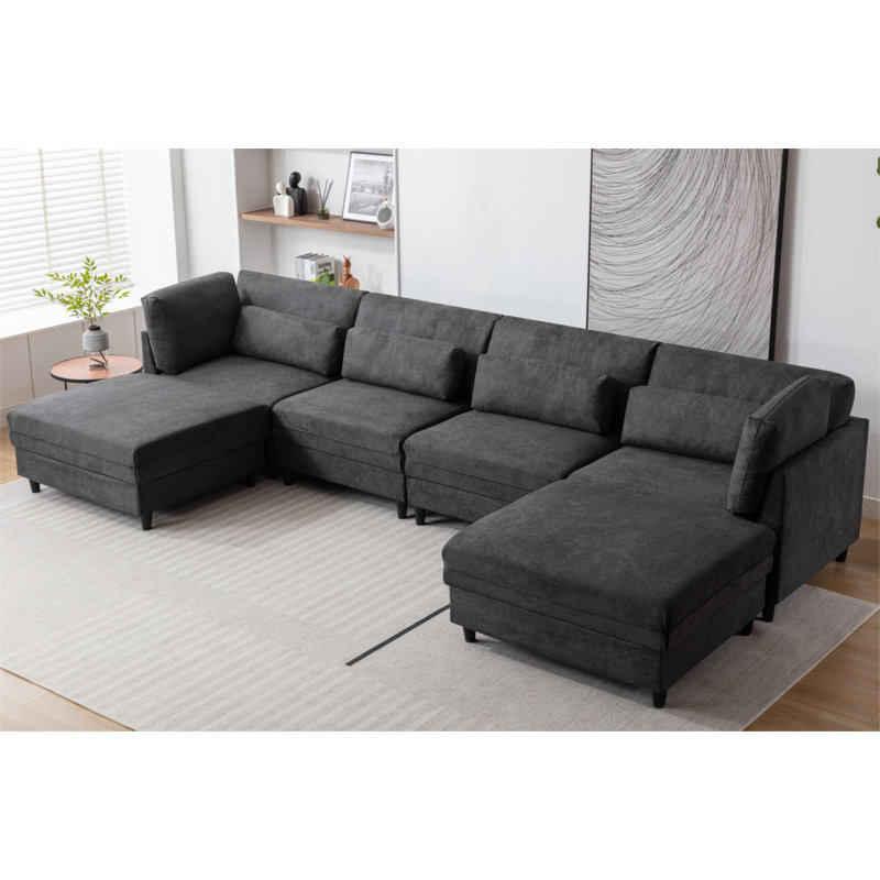 Godehard 144,48 po, Polyester gris foncé
