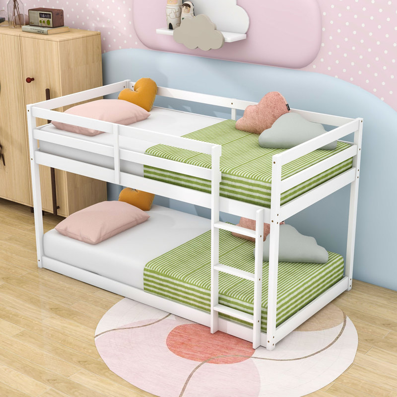 Lit superposé simple Nissequogue par Harriet Bee, Blanc