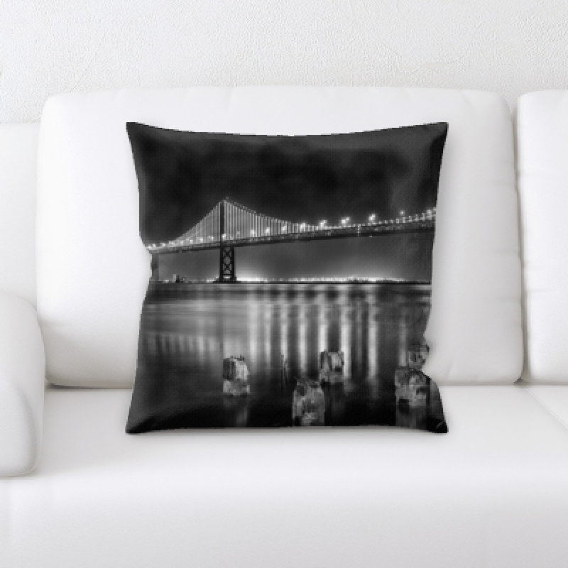 Microsuede Throw Pillow